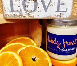 Delish Orange Sugar Scrubs
