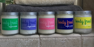 Body Frost Sugar Scrub | Maine Made Handcrafted Sugar Scrubs for your entire body.